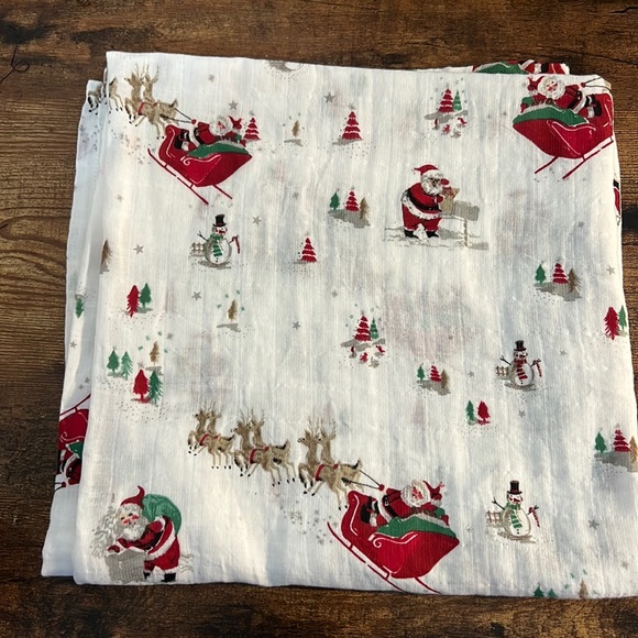 Pottery Barn Kids Other Pottery Barn Kids Christmas Gauze Blanket